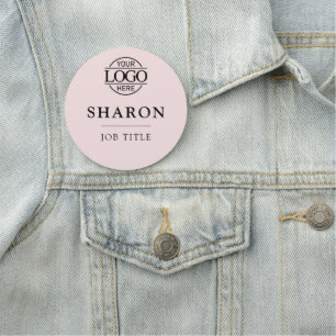 Custom Business Logo Employee Staff Magnetic Name Tag