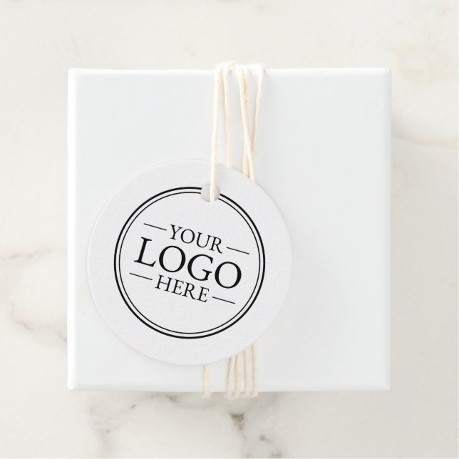 Custom Business Logo Favour Tags (In Situ)