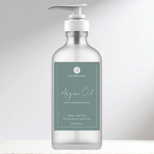 Custom Business Logo Front  Bottle Product Label