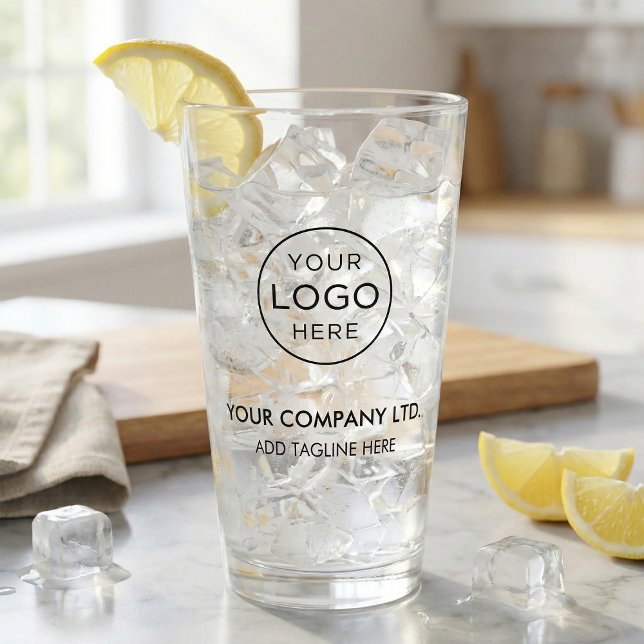 Custom Business Logo Glass (Creator Uploaded)