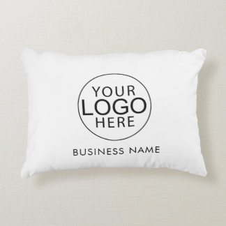 Custom Business Logo Guest House Accent Pillow