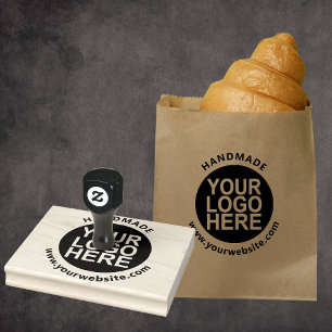 Custom Business Logo Handmade Rubber Stamp