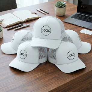 Custom Business Logo Hat Company Brand Trucker Cap
