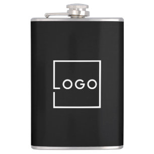 Custom Business Logo Hip Flask