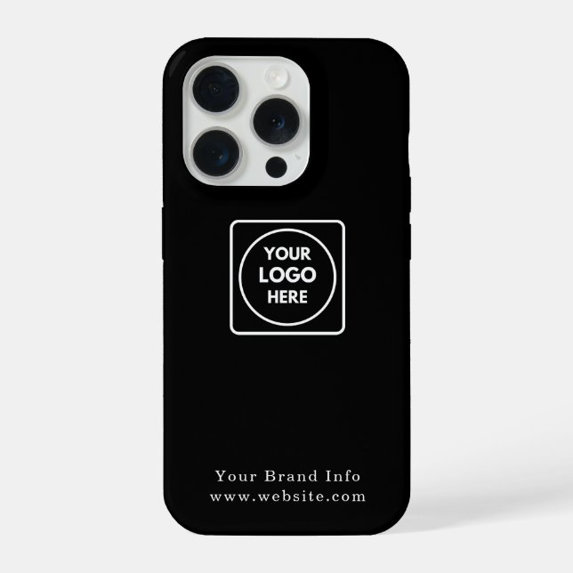 Custom Business Logo iPhone Case | Corporate (Back)