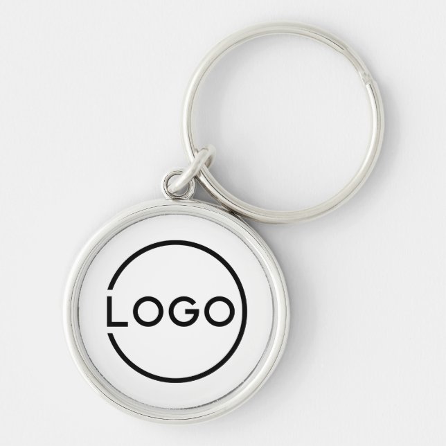 Custom Business Logo Keychain (Front)
