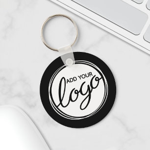 Custom Business Logo Keychain