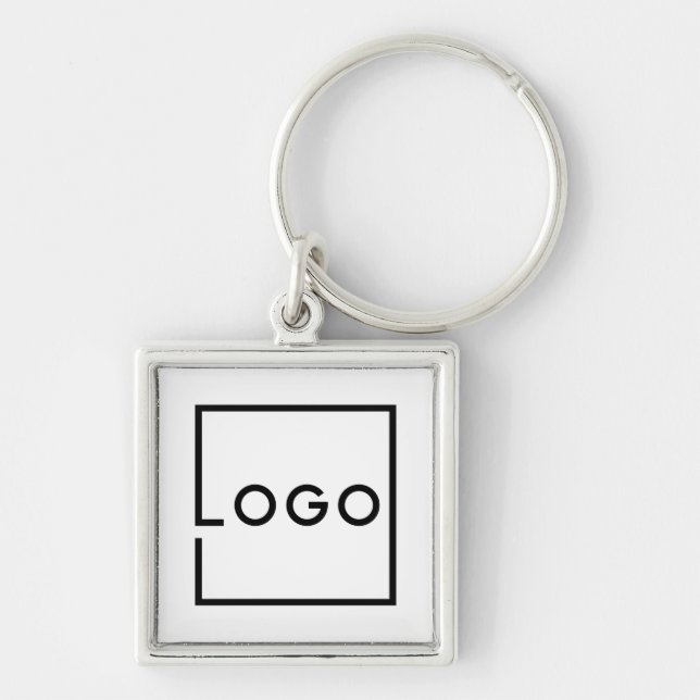 Custom Business Logo Keychain (Front)
