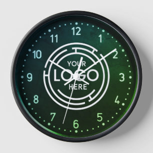 Custom Business Logo Large Clock
