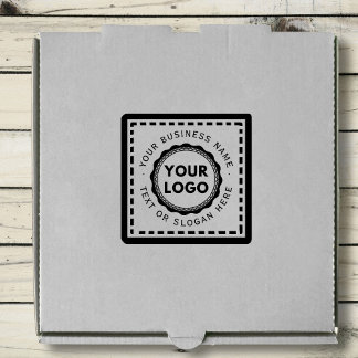 Custom Business Logo Large  Rubber Stamp