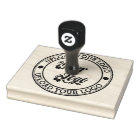 Custom Business Logo Large Rubber Stamp