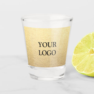 Custom Business Logo Minimalist Gift Favour Shot Glass