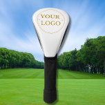 Custom Business Logo Modern Branded Golf Head Cover<br><div class="desc">Personalize this golf head cover with your professional business logo. Grow your business and add these branded golf head cover to your promotional products. Easy to customize.</div>