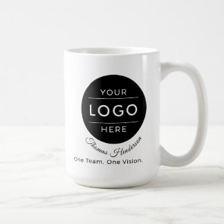 Custom Business Logo & Name 15oz Mug