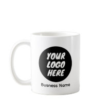 Custom Business Logo & Name Branded Coffee Mug