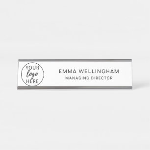 Custom Business Logo Name Plate