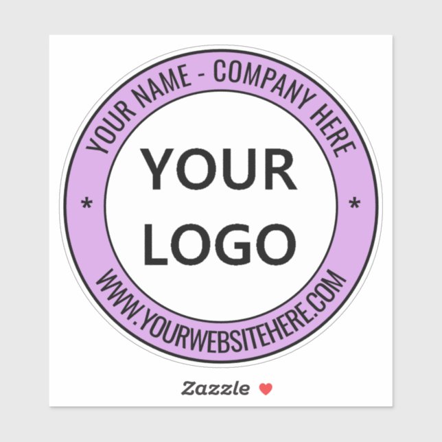 Custom Business Logo Name Promotional Personalized (Sheet)