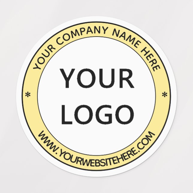 Custom Business Logo Name Stamp Personalized (Design 2)