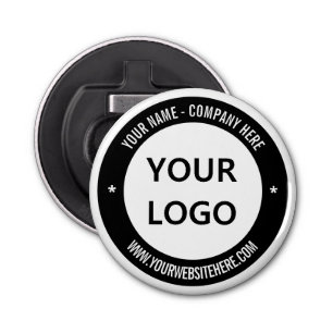 Custom Business Logo Name Website Colours Stamp Bottle Opener