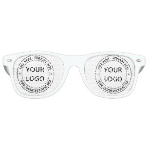 Custom Business Logo Name Website Promotional Retro Sunglasses