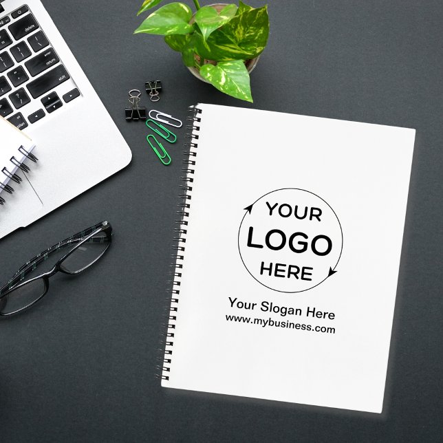 Custom Business Logo  Notebook (Custom Business Logo Notebook)