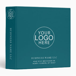 Custom Business Logo Office Minimalist Binder