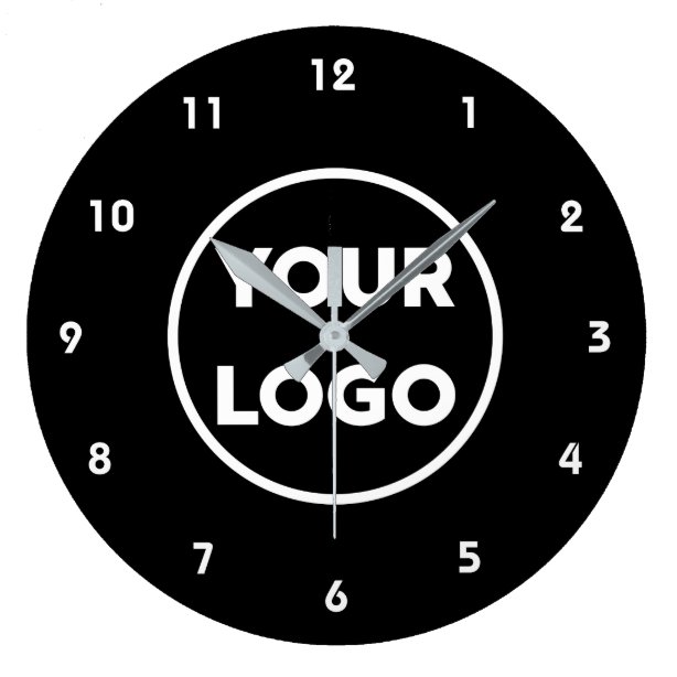 Company Logo Wall Clocks Zazzle.ca