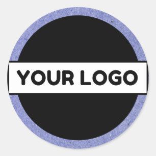 Custom Business Logo Or Image Classic Round Sticker