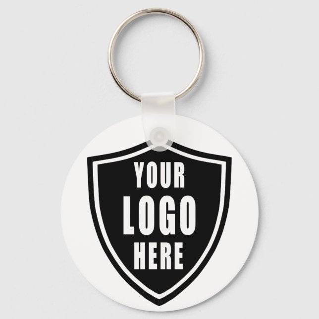 Custom Business Logo Or Image Promotional Keychain (Front)