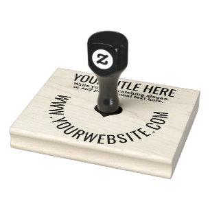 Custom Business Logo Or Image Rubber Stamp