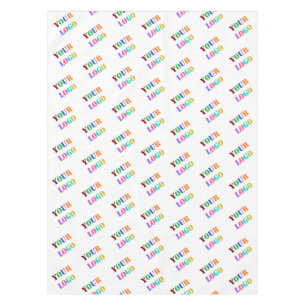 Custom Business Logo or Photo Tablecloth Template