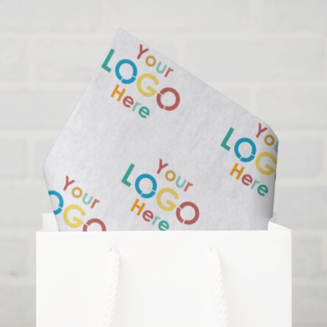 Custom Business Logo Packaging Promotional Modern Tissue Paper (Gift Bag)
