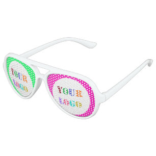 Custom Business Logo Party Sunglasses Your Colours