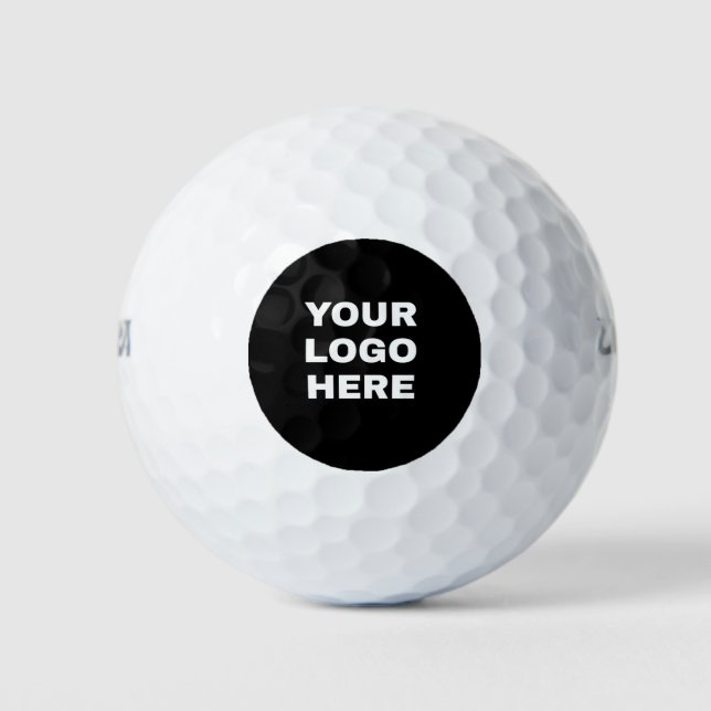 Custom Business Logo Personalized Golf Ball (Front)