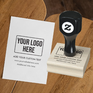 Custom Business Logo Personalized Promotional Rubber Stamp