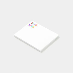 Custom Business Logo Personalized Sticky Notes