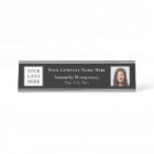 Custom Business Logo Photo Company Name Title