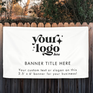Custom Business Logo Professional Bold Modern Banner