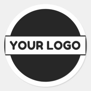 Custom Business Logo Professional Classic Round Sticker