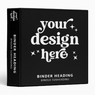 Custom Business Logo Professional Minimalist Binder