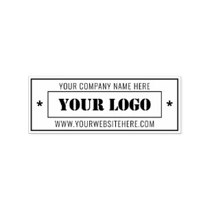 Custom Business Logo Professional Personalized Rubber Stamp