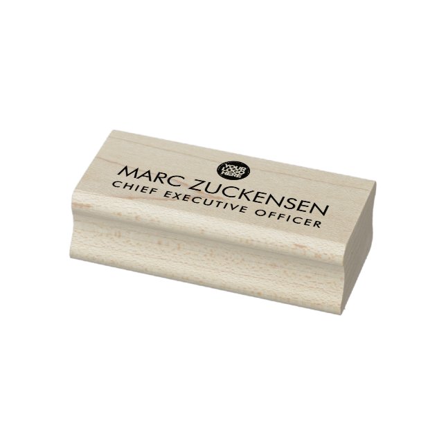 Custom Business Logo Professional Rubber Stamp (Stamp)