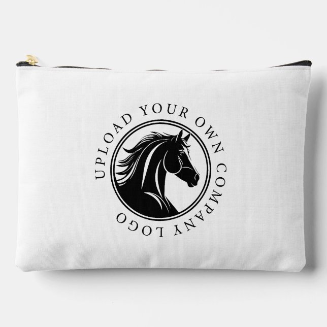 Custom Business Logo Promotion Marketing Accessory Pouch (Front)