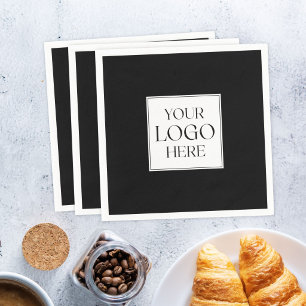 Custom Business Logo Promotional Branded Paper Napkin