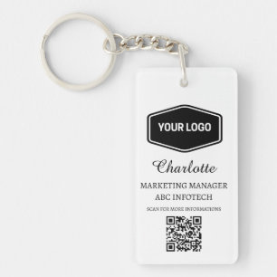Custom Business Logo Promotional Keychain