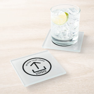 Custom Business Logo Promotional Professional Gift Glass Coaster