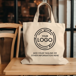Custom Business Logo Promotional Tote Bag