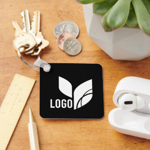 Custom Business Logo QR Code Marketing Keychain