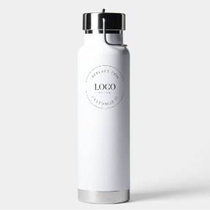 Custom Business logo QR code website professional  Water Bottle