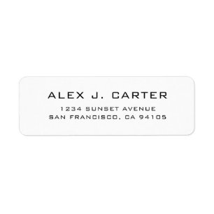 Custom Business Logo Return Address Branding 